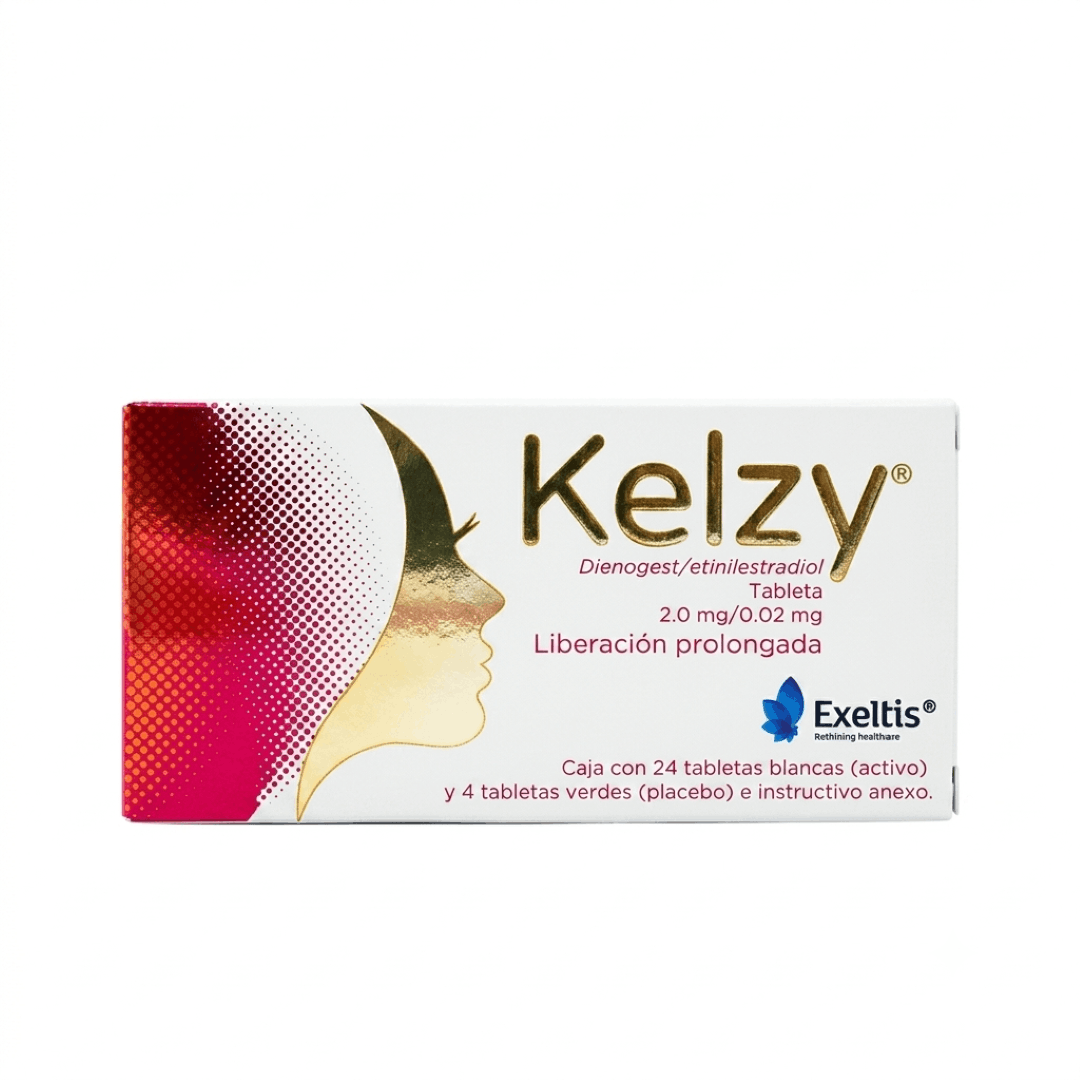 Kelzy 2.0/0.02 Mg Con 28 Tabletas Liberacion Prolongada