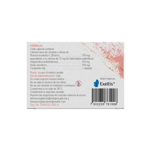 Rusela 150/150/100 Mg Con 60 Capsulas