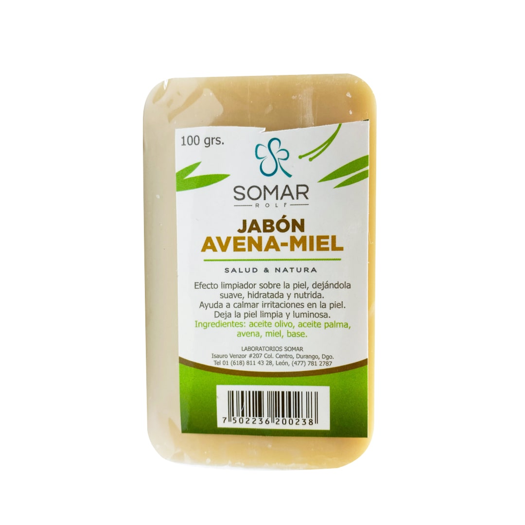 Jabon Avena-Miel 100 G Somar