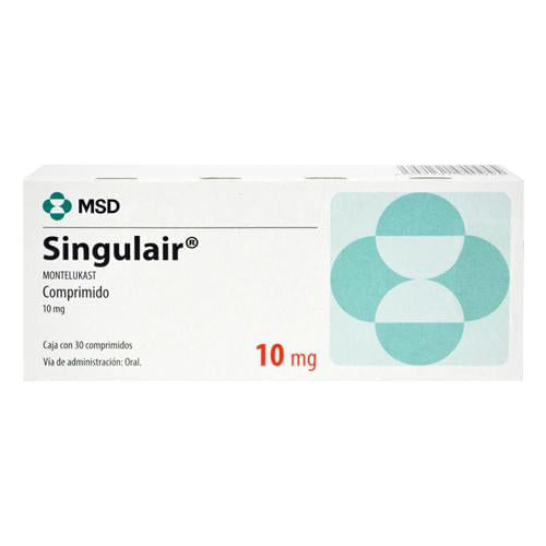 Singulair 10 Mg Con 30 Comprimidos