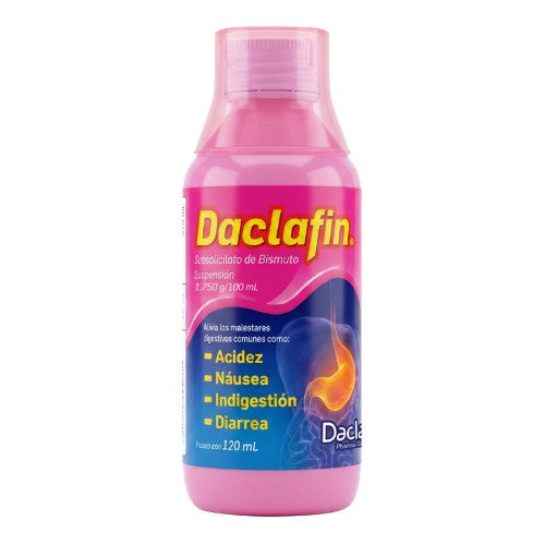 Daclafin (Subsalicilato De Bismuto) Suspension 120 Ml