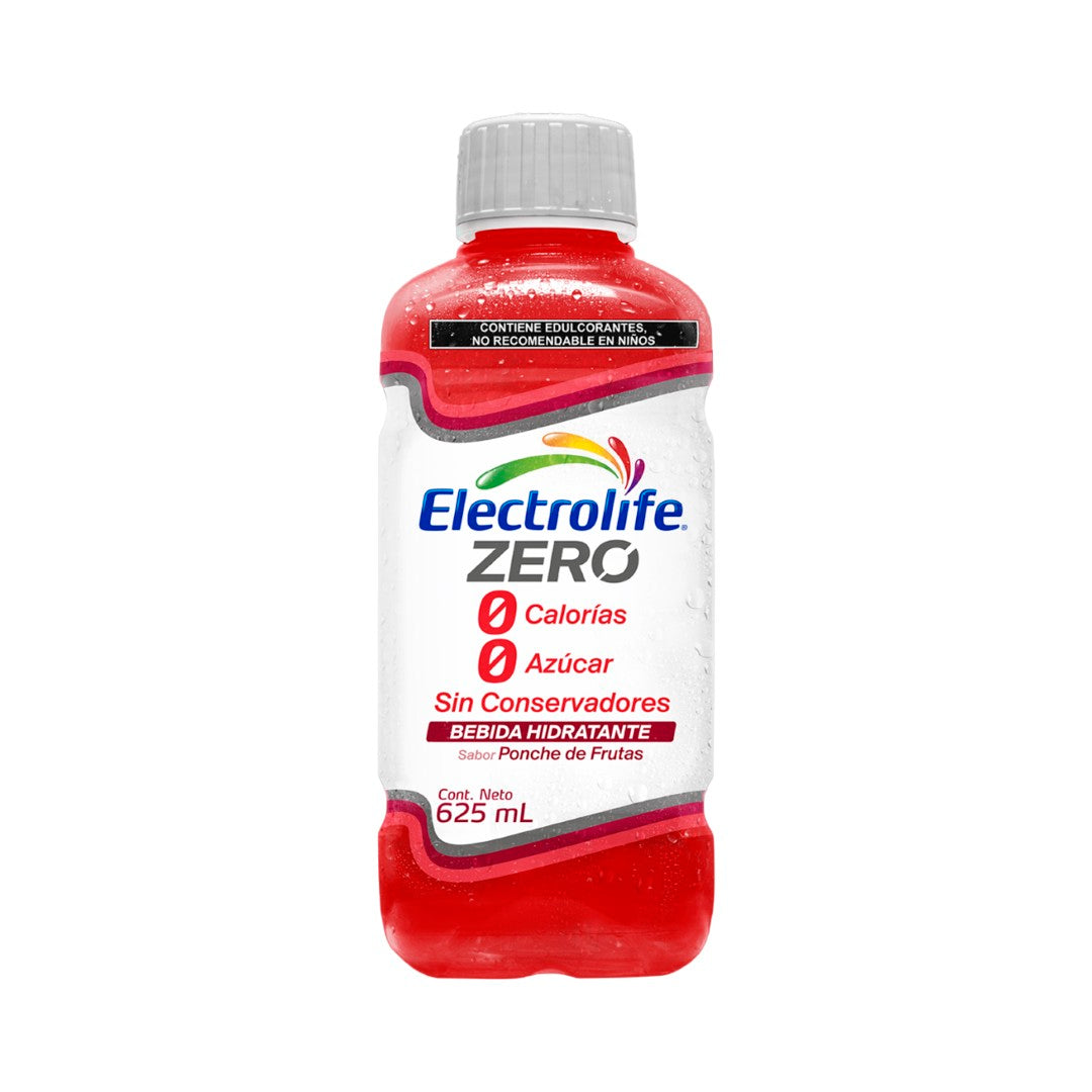 Electrolife Zero Ponche Frutas 625 Ml