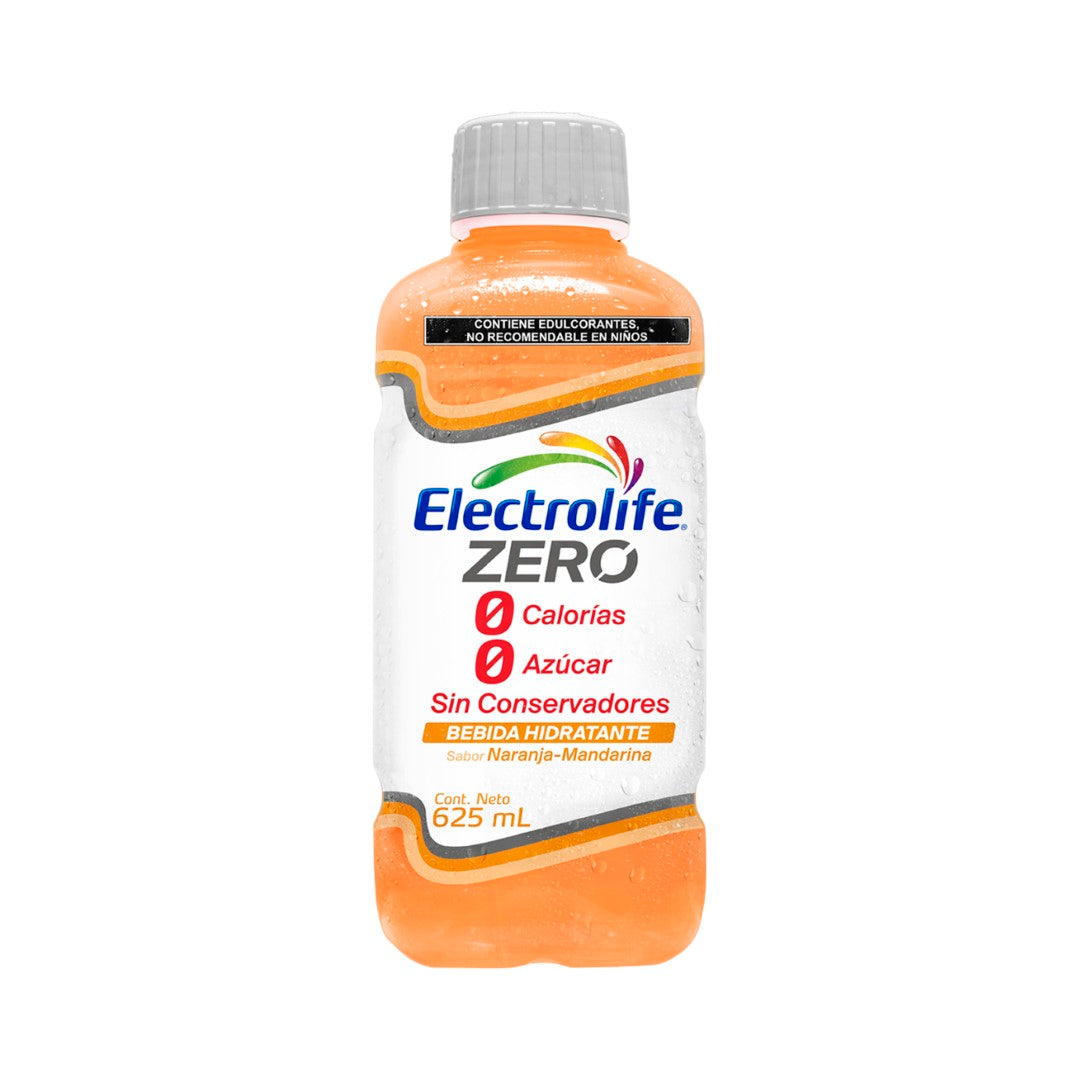 Electrolife Zero Naranja-Mandarina 625 Ml