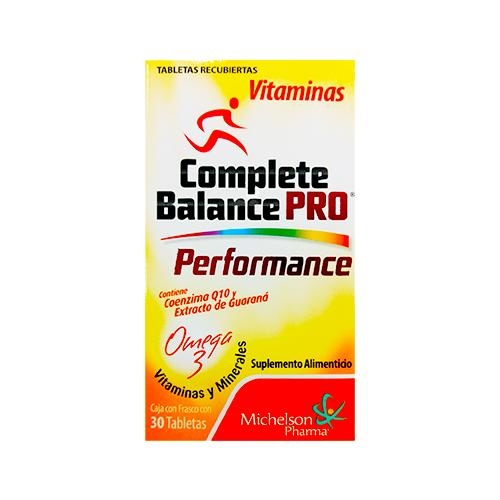 Complete Performa Con 30 Tabletas Suplemento Alimenticio