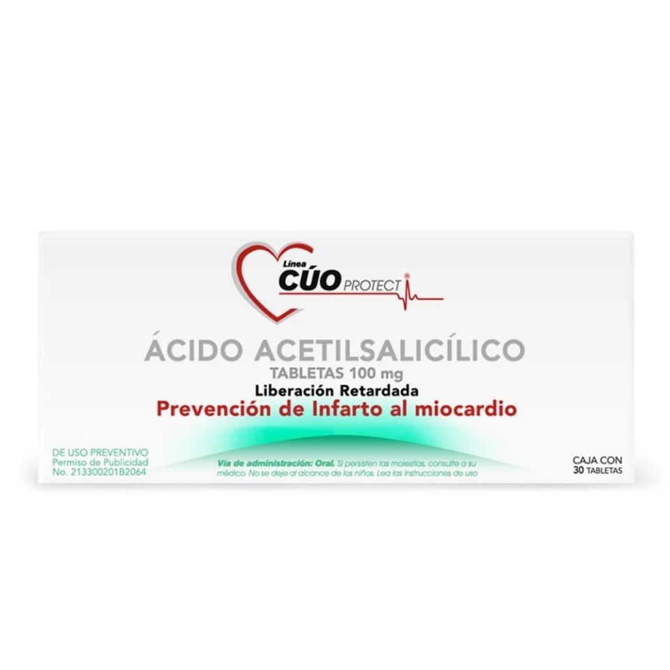 Cuoprotec Lr 100 Mg Con 30 Tabletas