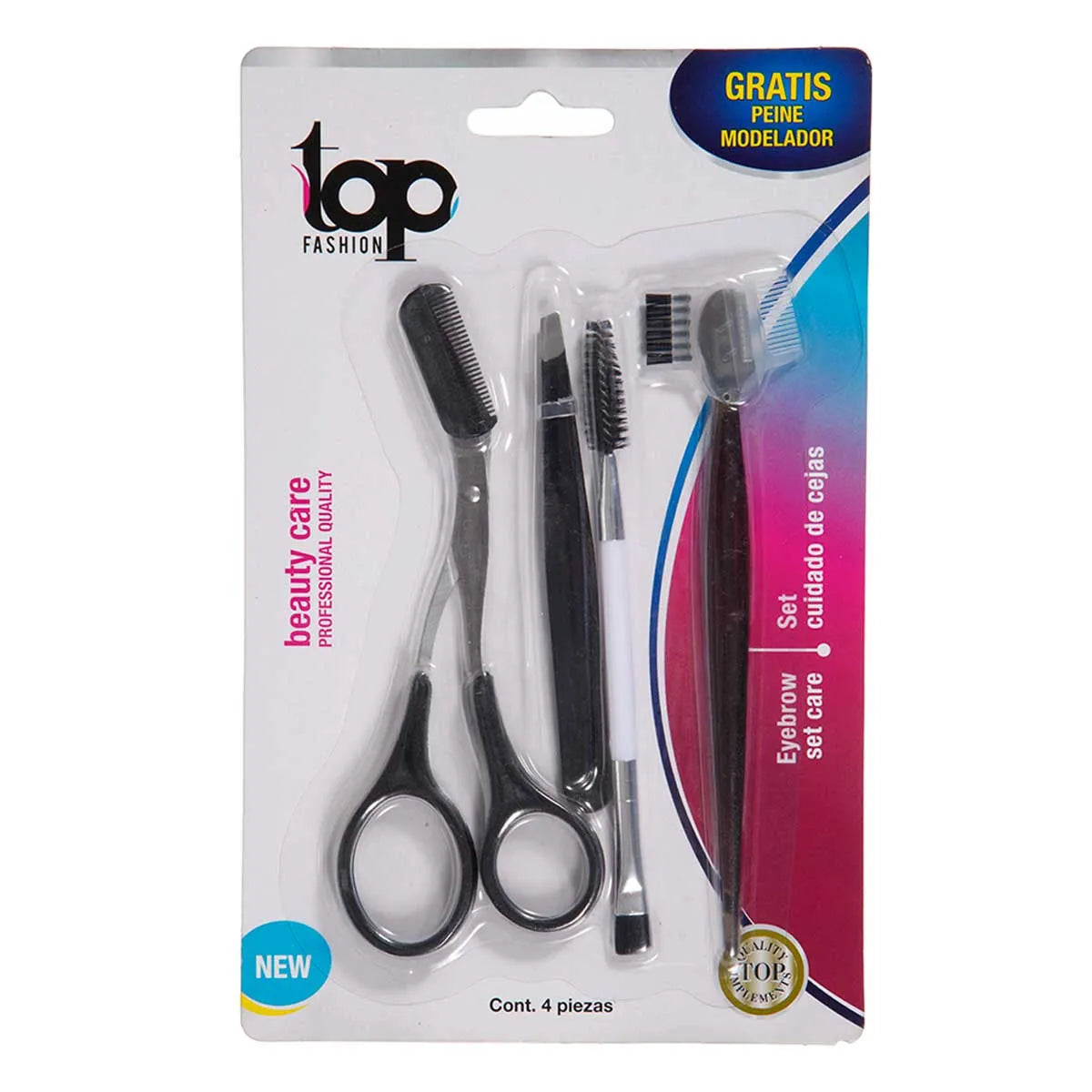 Set Cuidado De Cejas Con 4 Top Fashion