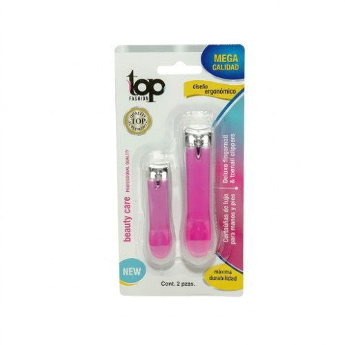 Corta Uñas De Lujo Manos Y Pies Con 2 Top Fashion