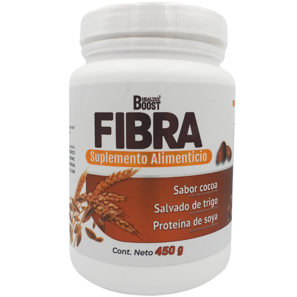 Fibra Salvado Trigo/Proteina Soya Cocoa 450 G