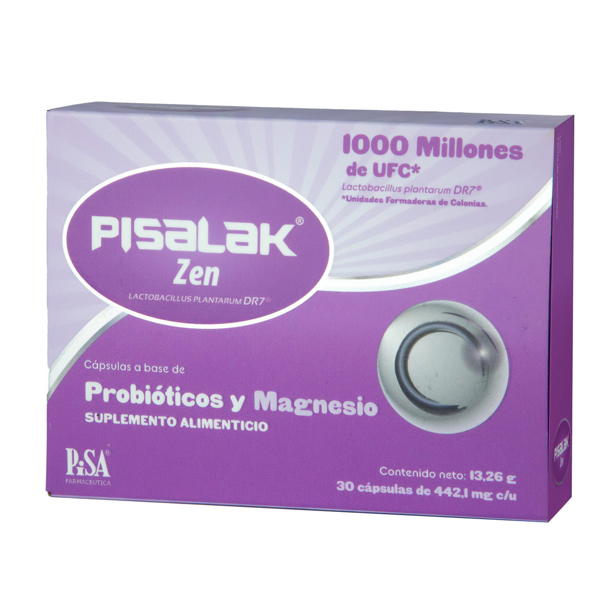 Pisalak Zen Suplemento Alimenticio Con 30 Capsulas