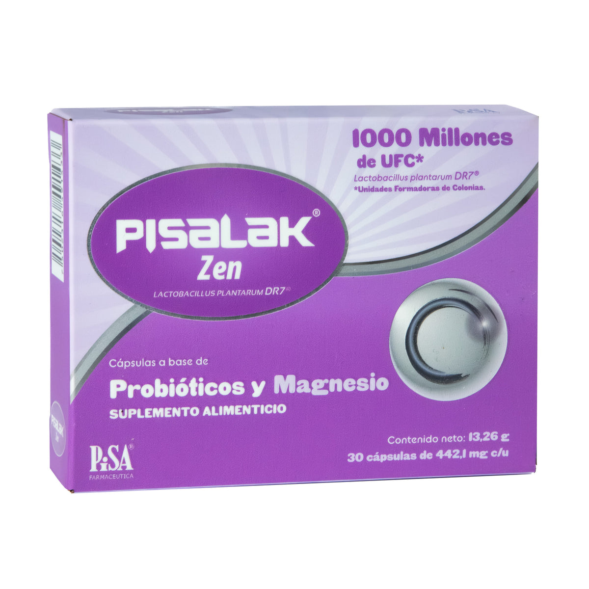 Pisalak Zen Suplemento Alimenticio Con 30 Capsulas