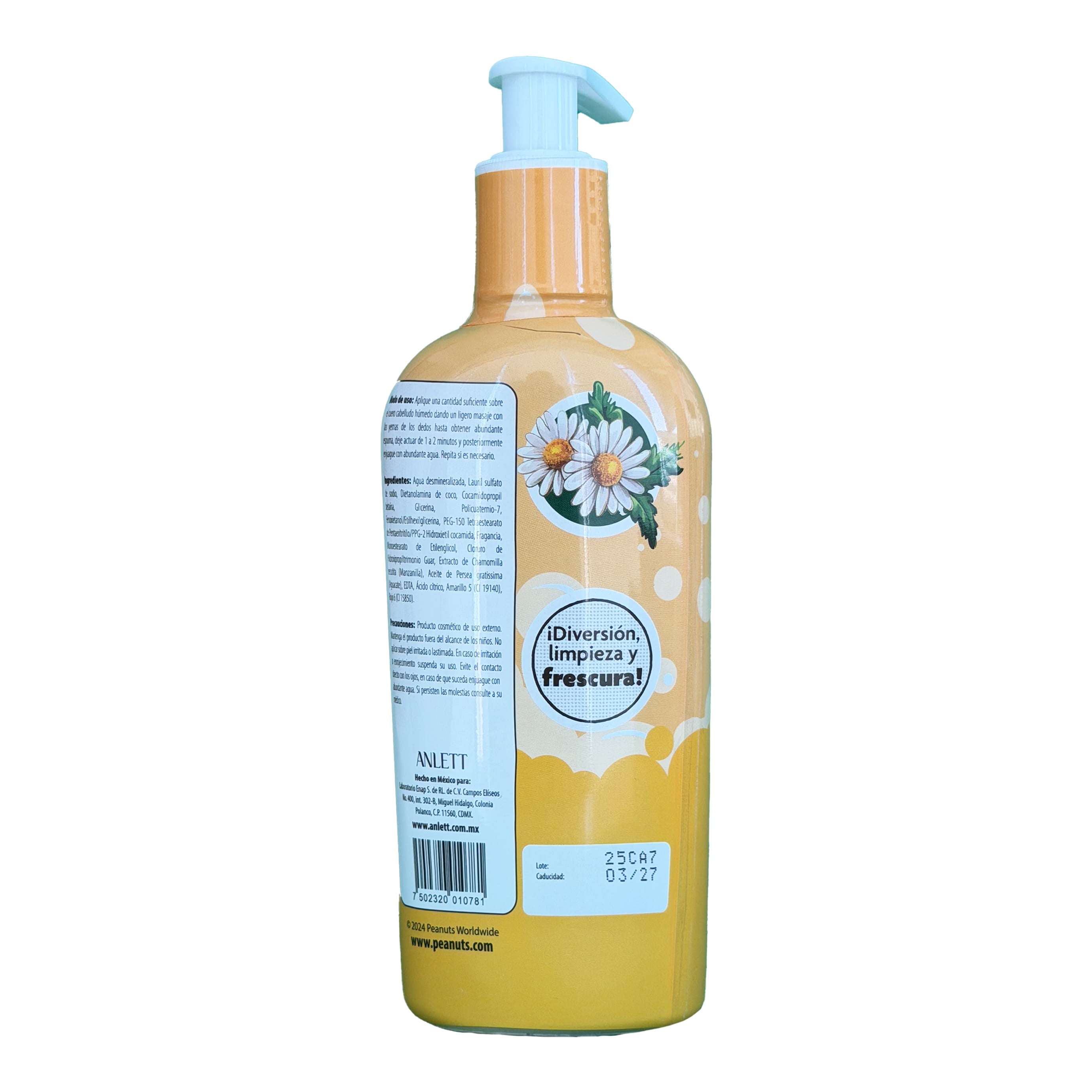Shampoo Peants Kids Manzanilla 250 Ml