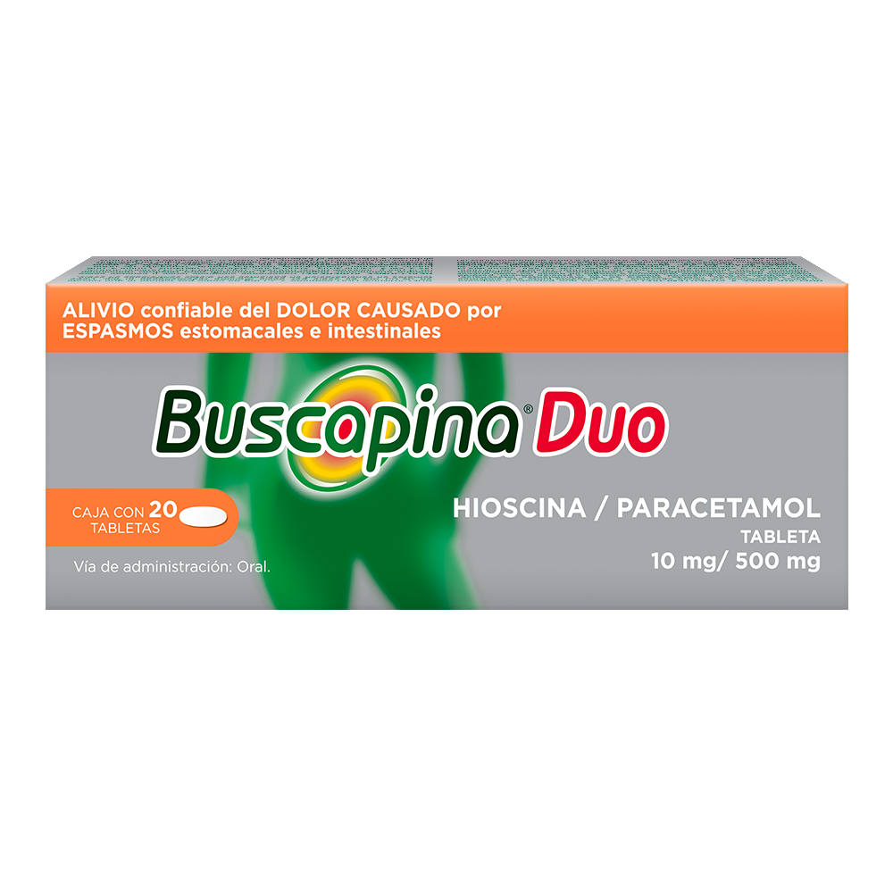 Buscapina Duo 10 Mg Tabletas 20