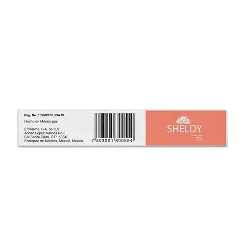 Sheldy (Cabergolina) 0.5 Mg Con 8 Tabletas