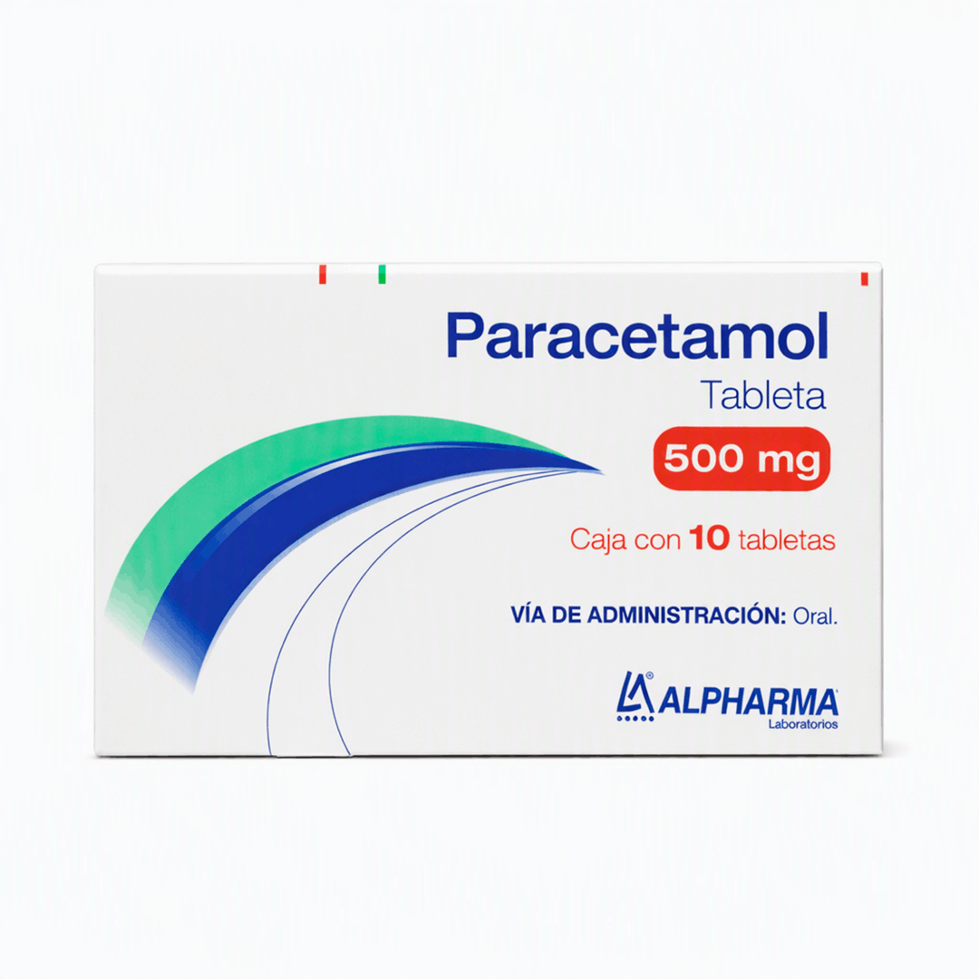 Paracetamol 500 Mg Tabletas  Con 10