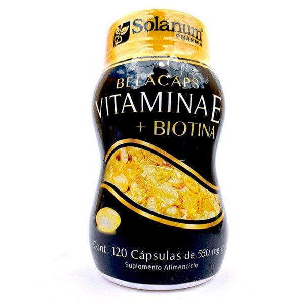 Belacaps Vitamina E Biotina Con 120 Capsulas