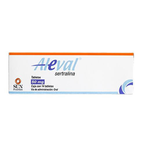 Aleval 50 Mg Con 14 Tabletas