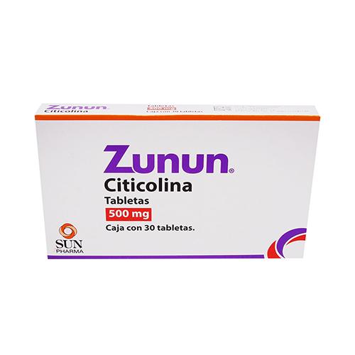 Zunun 500 Mg Con 30 Tabletas