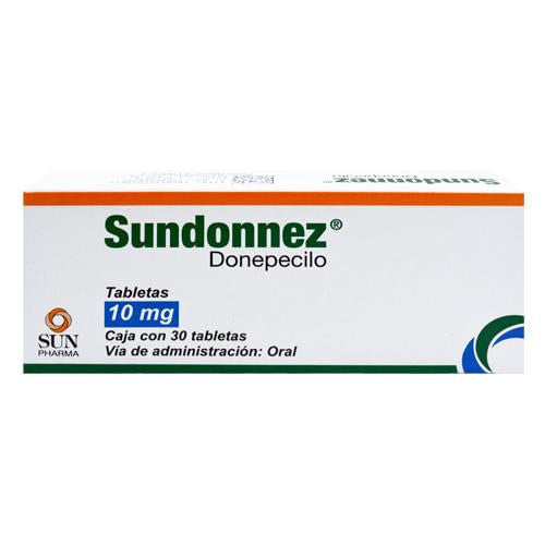 Sundonnez 10 Mg Con 30 Tabletas