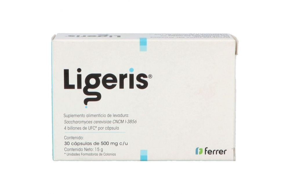 Ligeris 500 Mg Suplemento Alimenticio Con 30 Capsulas