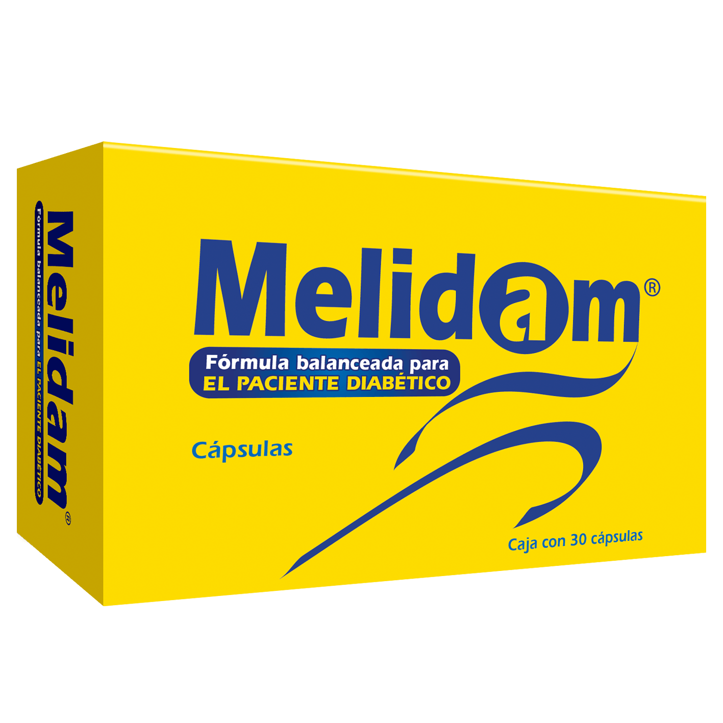 Melidam Con 30 Capsulas Multivitaminico Para Diabeticos