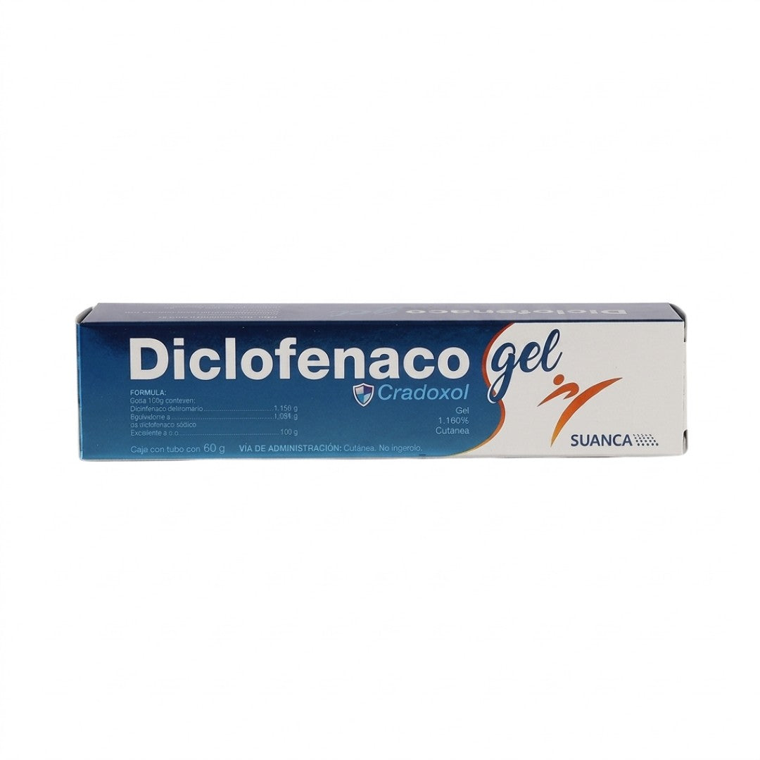 Cradoxol (Diclofenaco) Tubo Gel 60 G