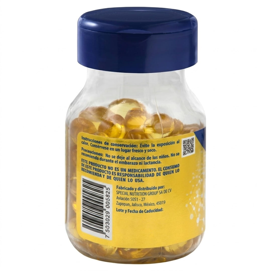 Omega 3,6,9 (Aceite De Pescado, Linaza Y Oliva) 700 Mg Con 60 Capsulas Naturagel