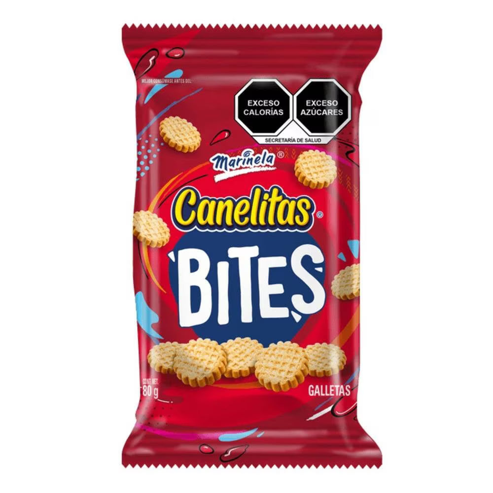 Bites Canelitas 80 G