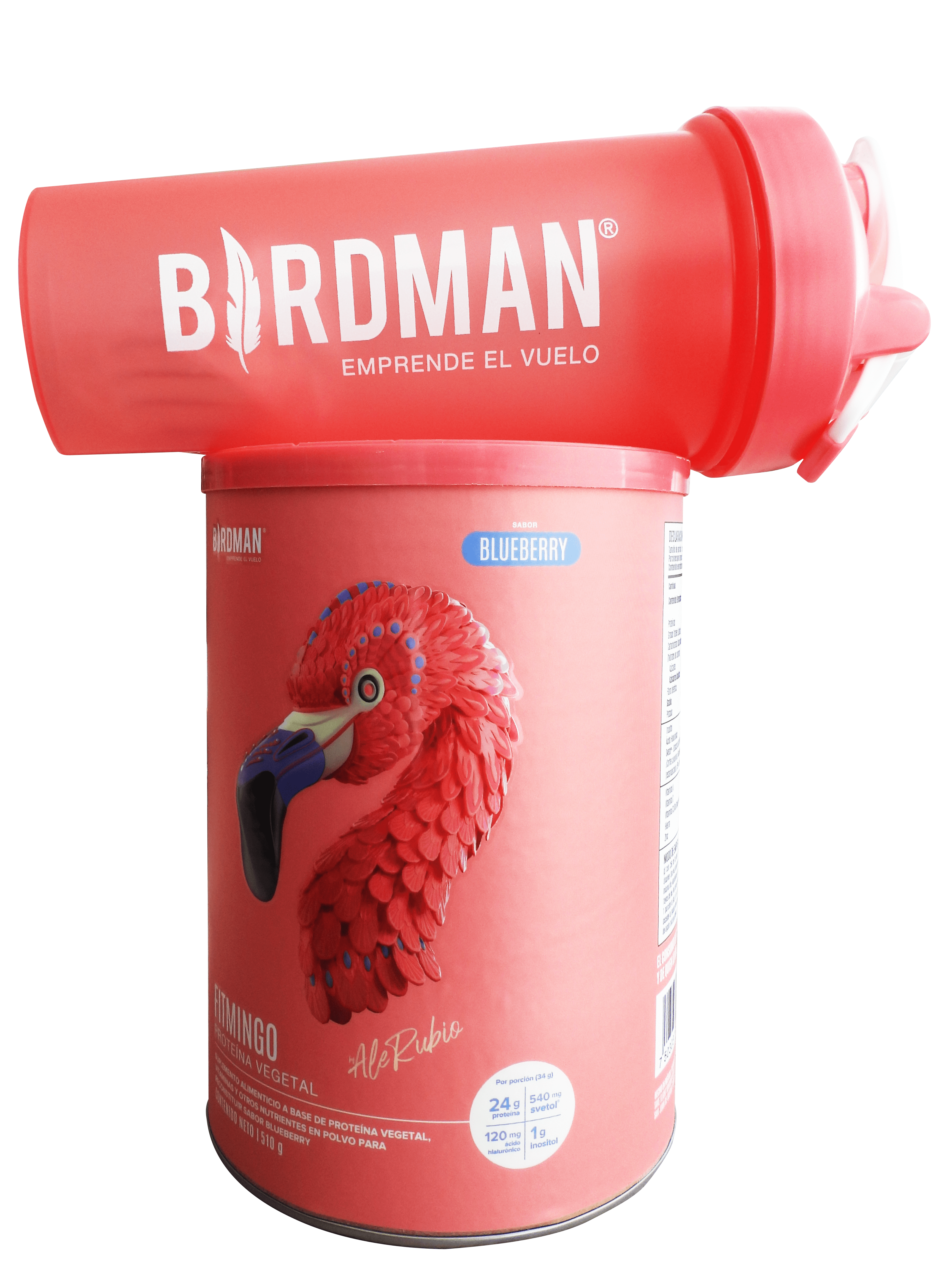Fitmingo Proteina Blueberry 510 G Birdman