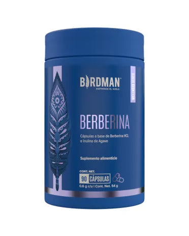 Berberina Hcl 900 Mg Con 90 Capsulas Birdman