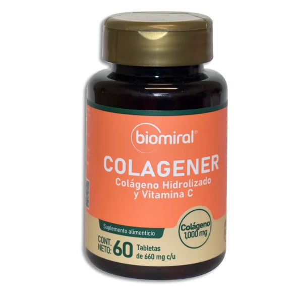 Colagener (Colageno Vit C) 660 Mg Con 60 Tabletas