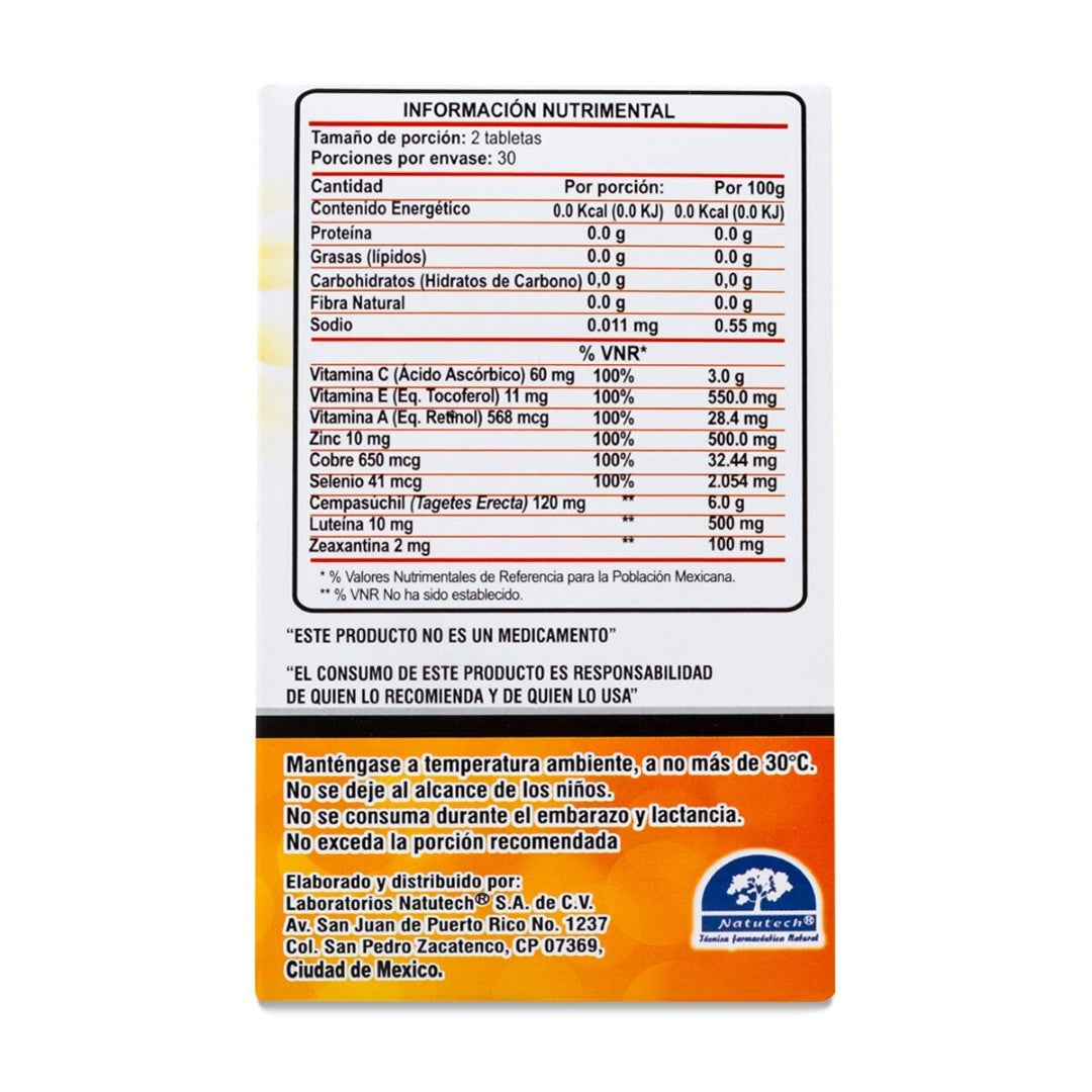 V-Zon 20/15 Mg Con 60 Tabletas  (Optivision)