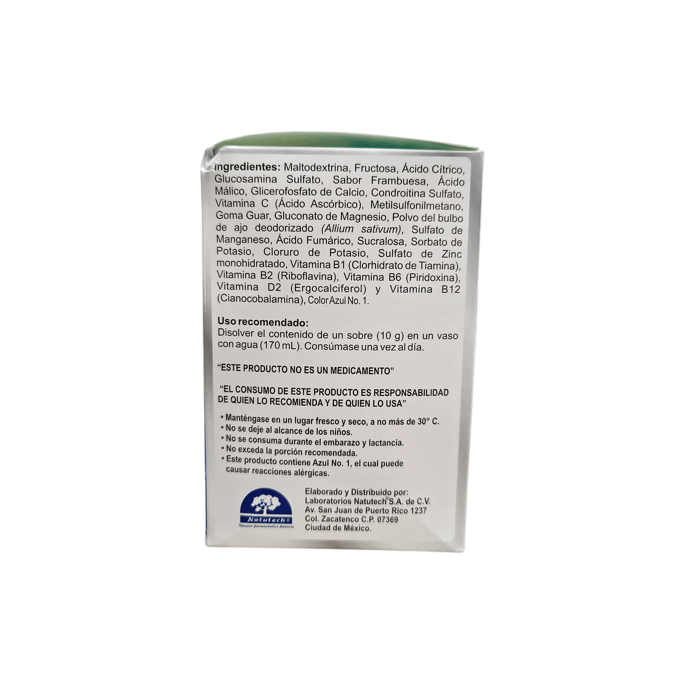 G-Fx (Glucosamina/Msm/Condro/Colageno) Polvo Con 20 Sobres X555