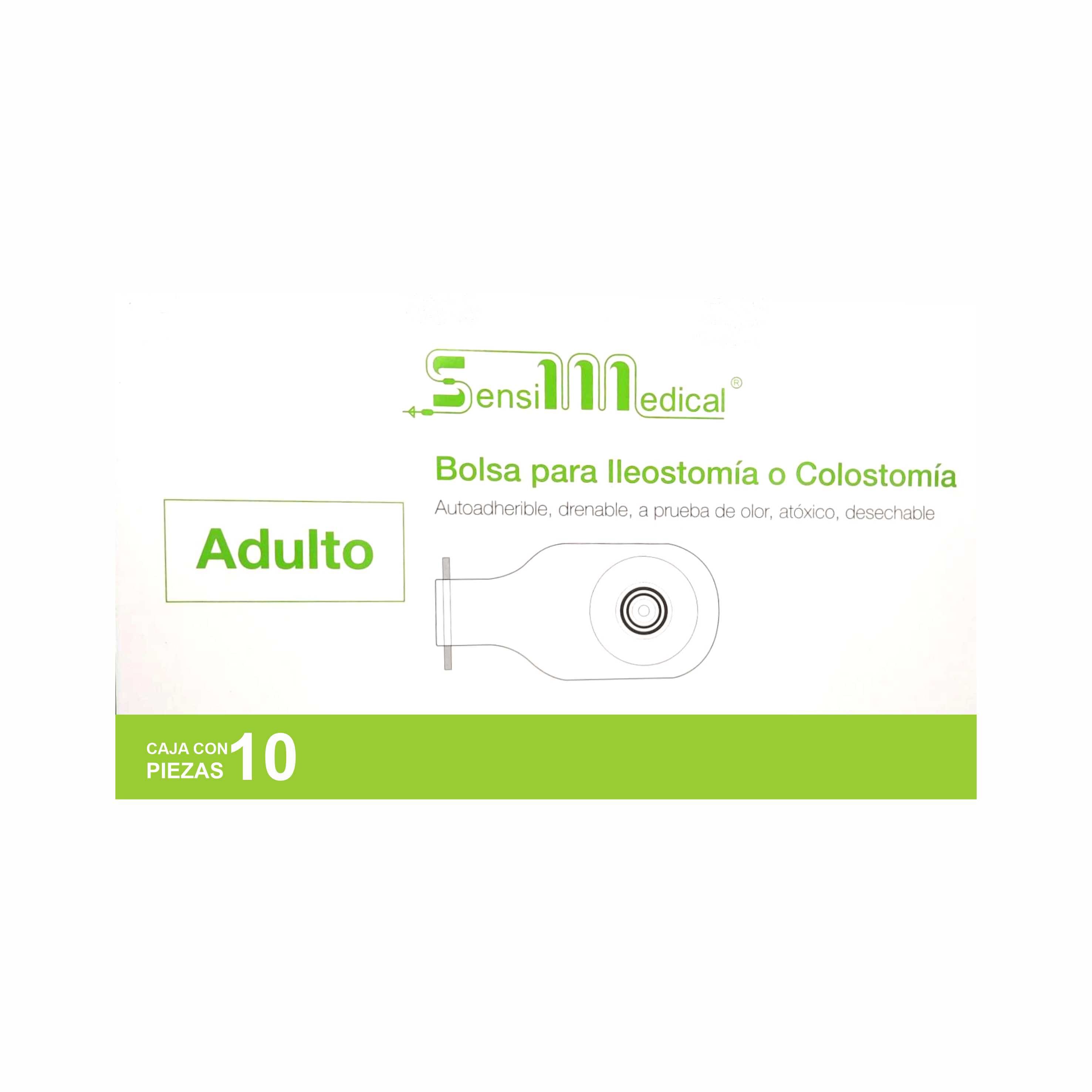 Bolsa Colostomia Adulto Sensimedical Caja Con 10