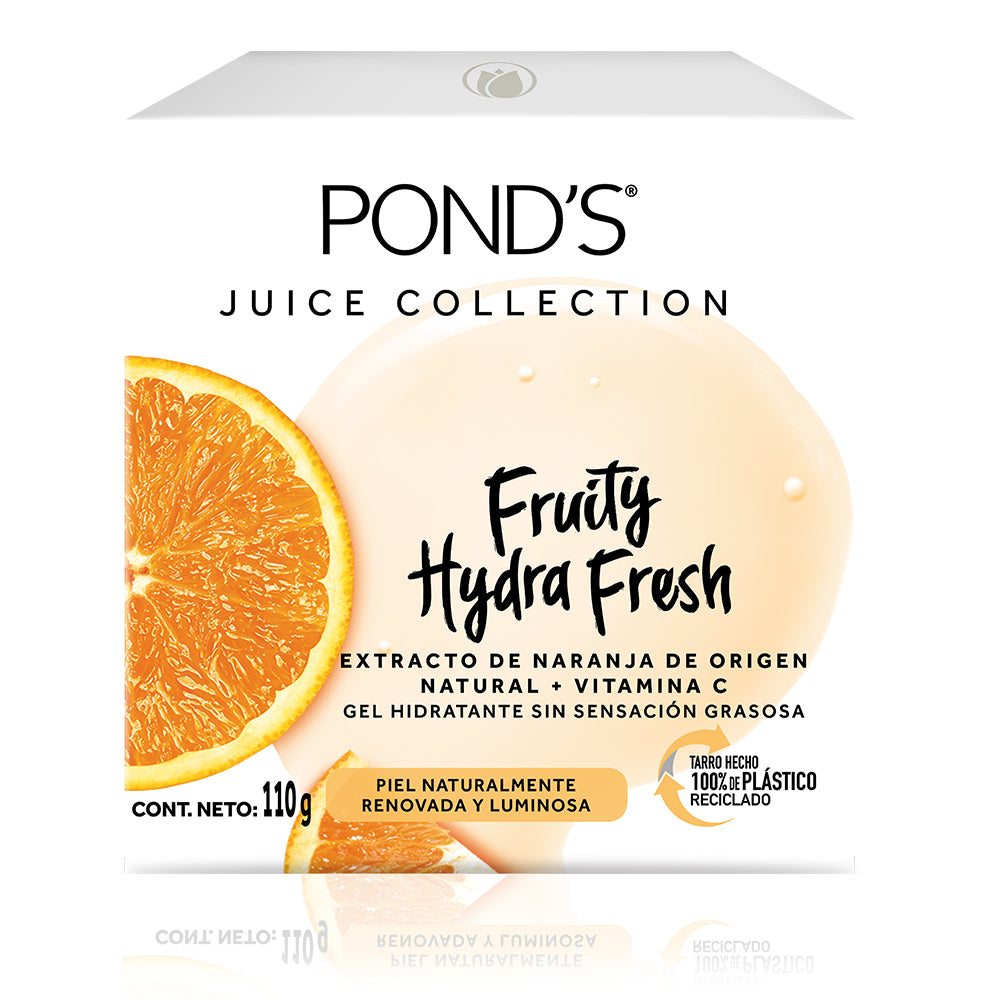 Gel Hidratante Ponds Fruity Hydra Fresh Naranja 110 G