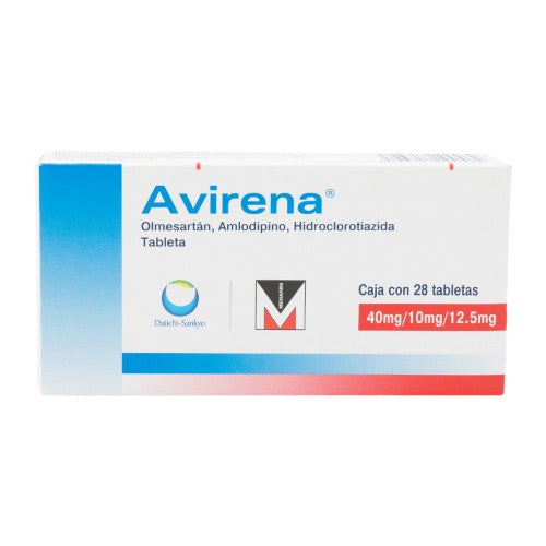 Avirena 40/10/12.5 Mg Con 2 Tabletas