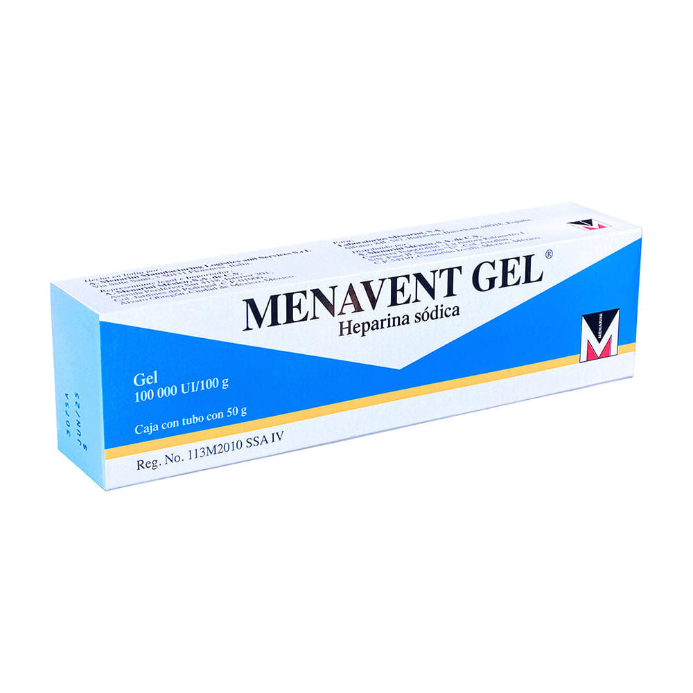 Menavent Gel 100000 Ui Tubo 50 G