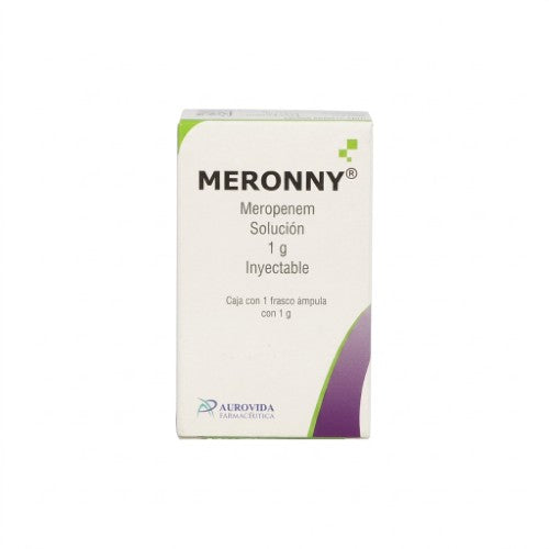 Meronny (Meropenem) 1 G Frasco Ampula