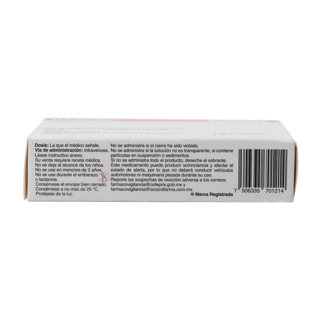 Ht-Bloc (Ondansetron) 4 Mg Inyectable 2 Ml