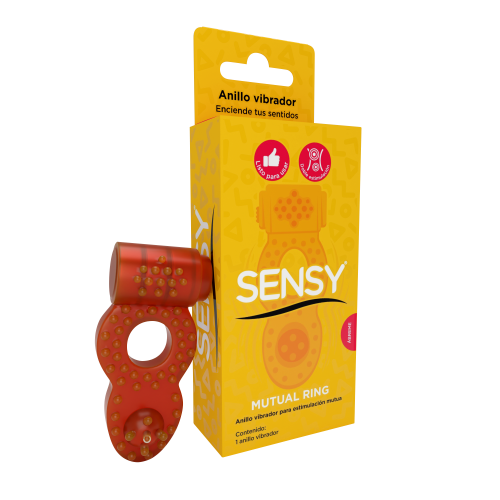 Anillo Vibrador Sensy Mutual Ring Estimulacion Mutua