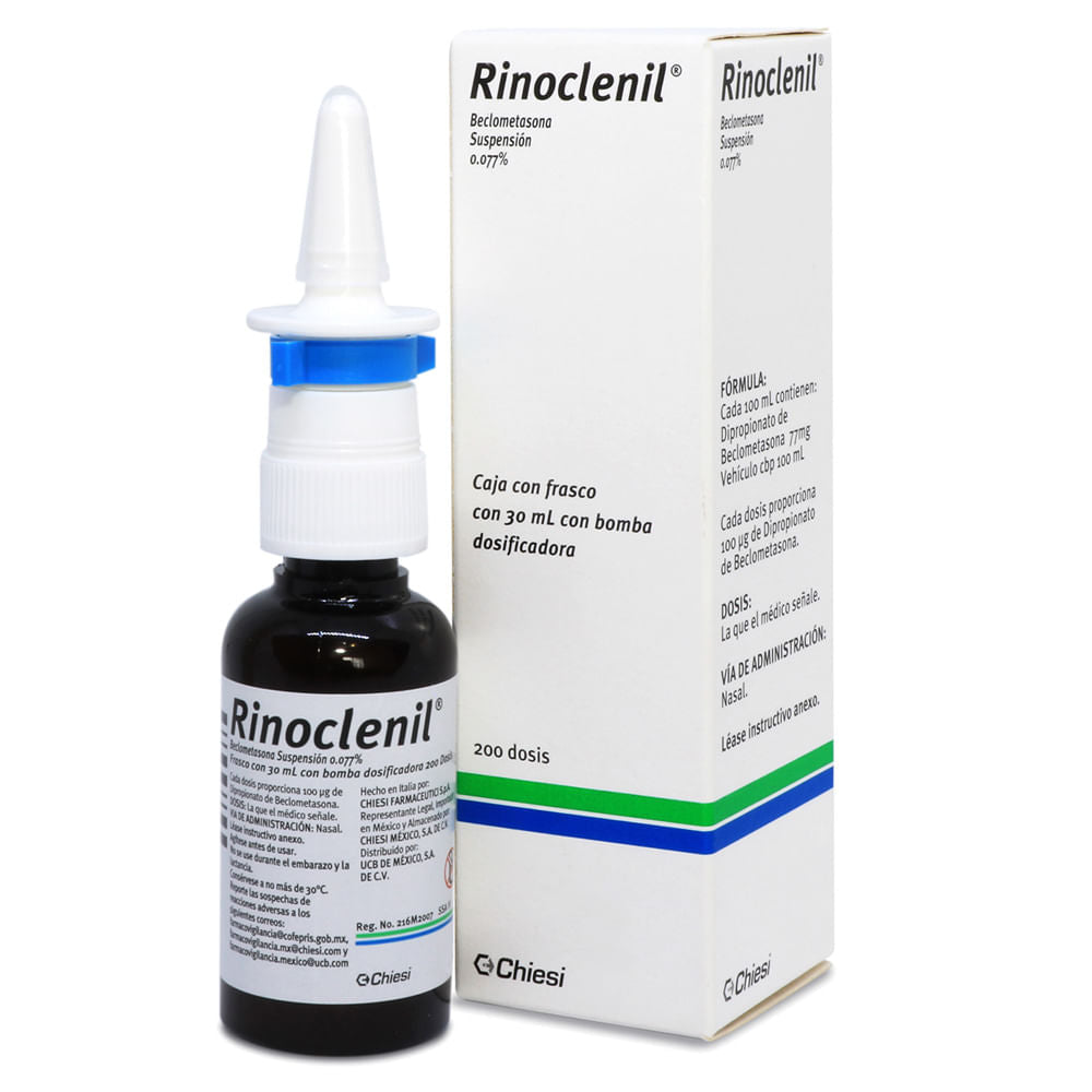 Rinoclenil Solucion Nasal Frasco 30 Ml 200 Aplicaciones