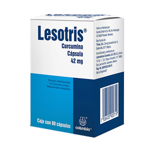 Lesotris 42 Mg Con 60 Capsulas