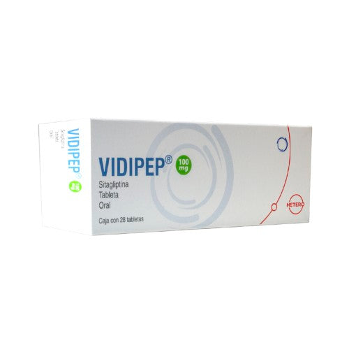 Vidipep 100 Mg Con 28 Tabletas