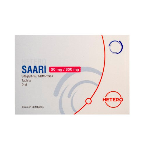 Saari 50/850 Mg Con 28 Tabletas