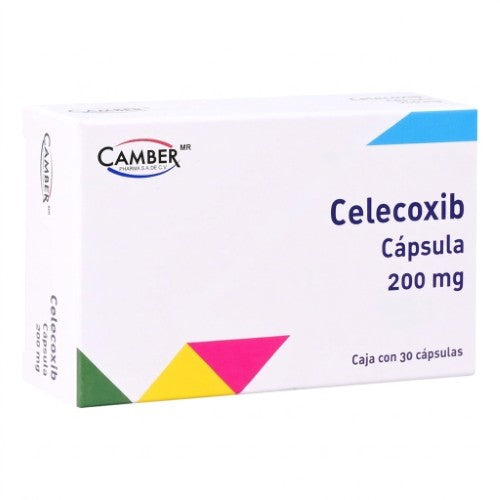 Celecoxib 200 Mg Con 30 Capsulas Camber