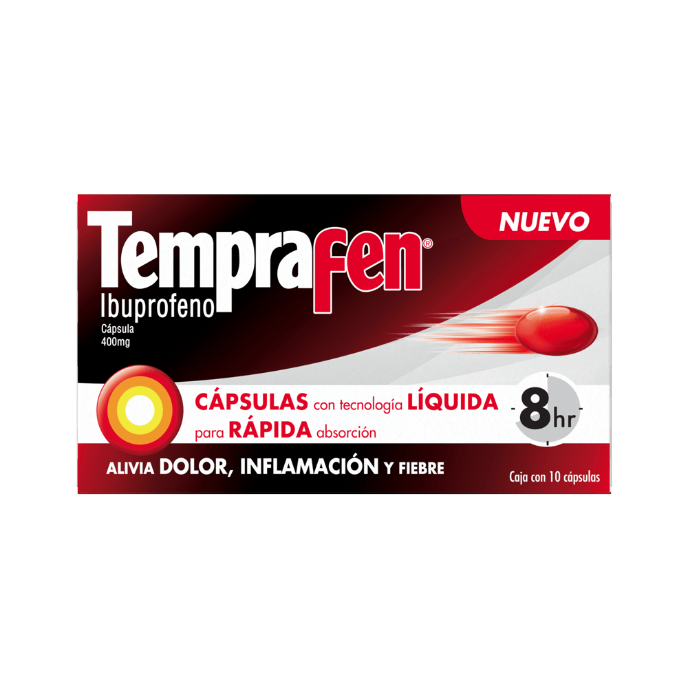 Tempra Fen 400 Mg Con 10 Capsulas