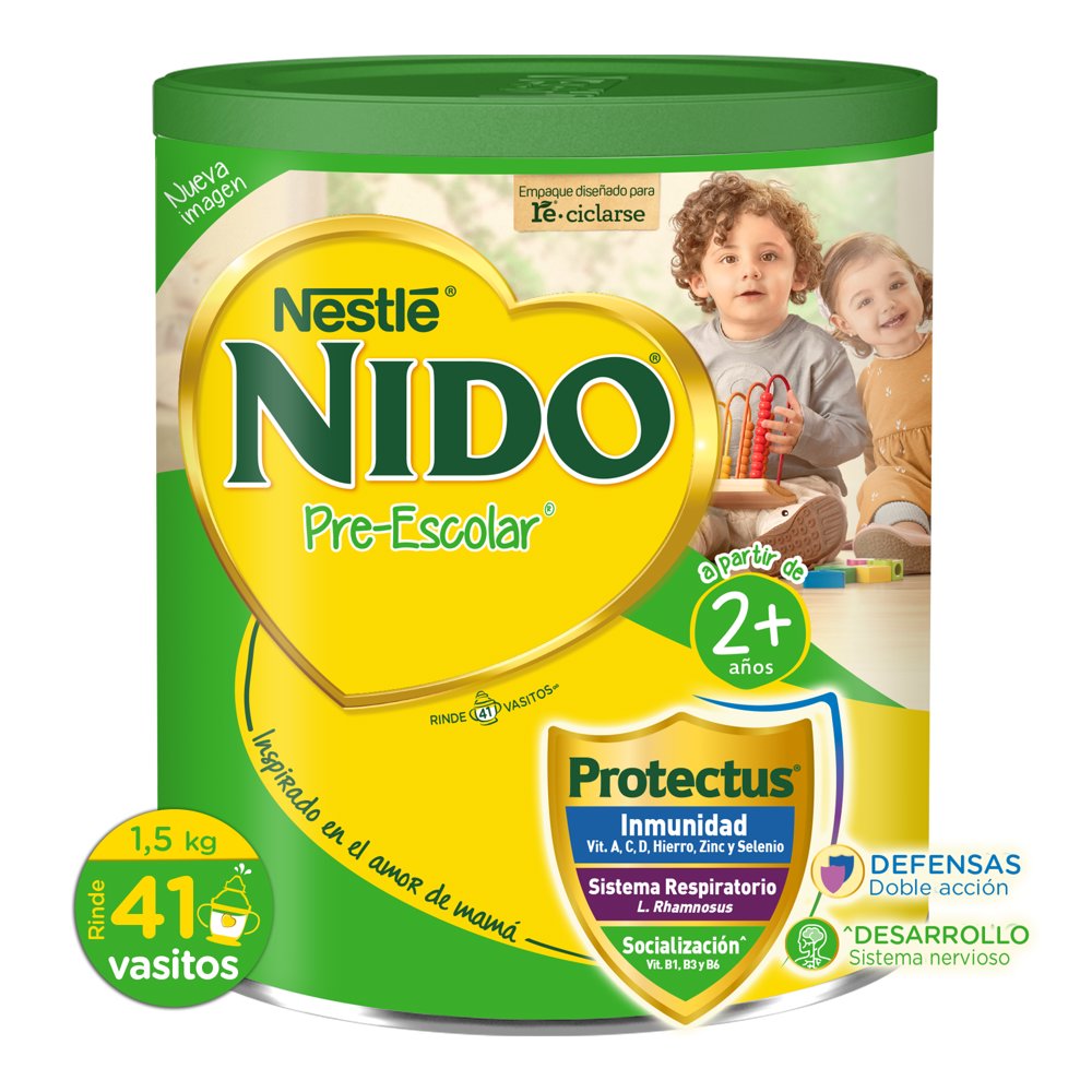 Nido Pre-Escolar 2+ 1.5 Kg