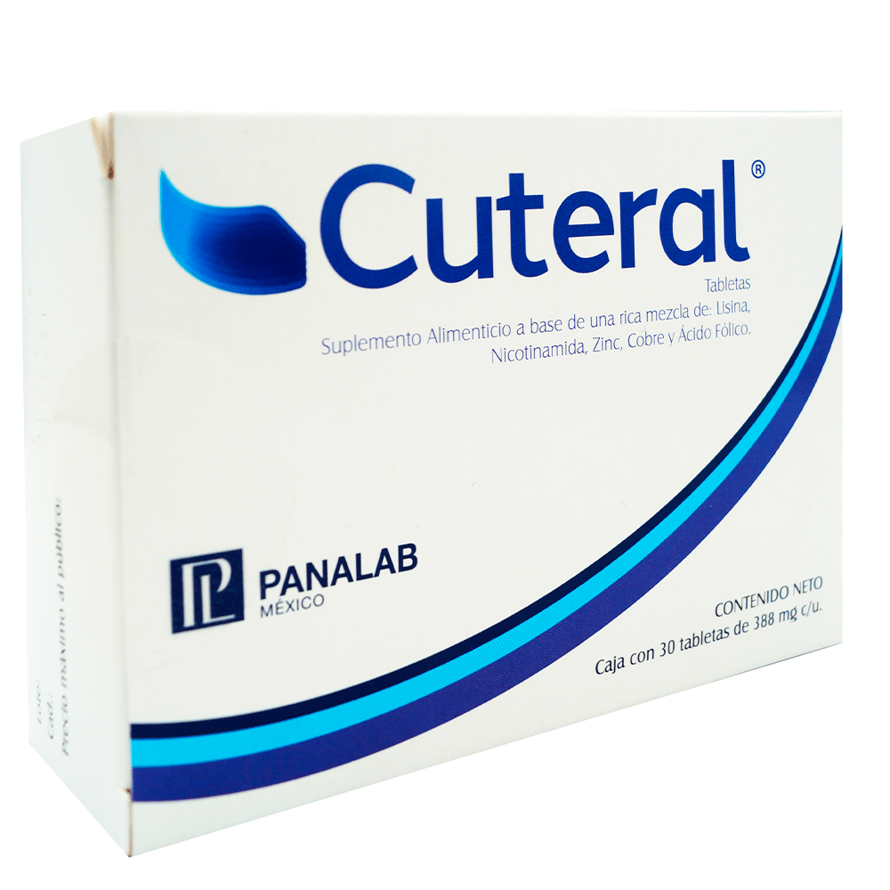 Cuteral Suplemento Alimenticio Con 30  Tabletas