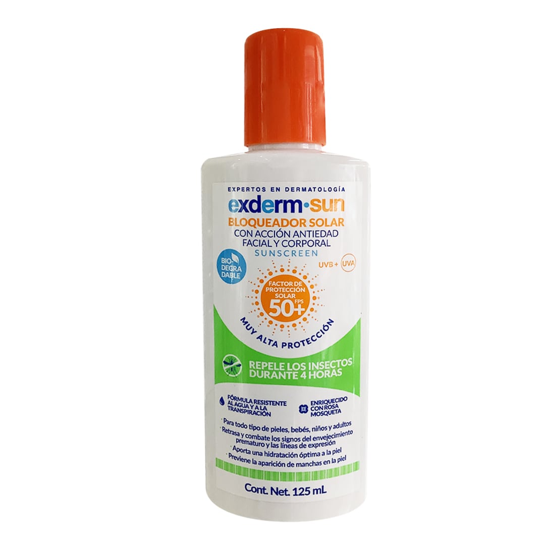 Exderm Sun Fotoprotector Solar Fps 50 +125 Ml