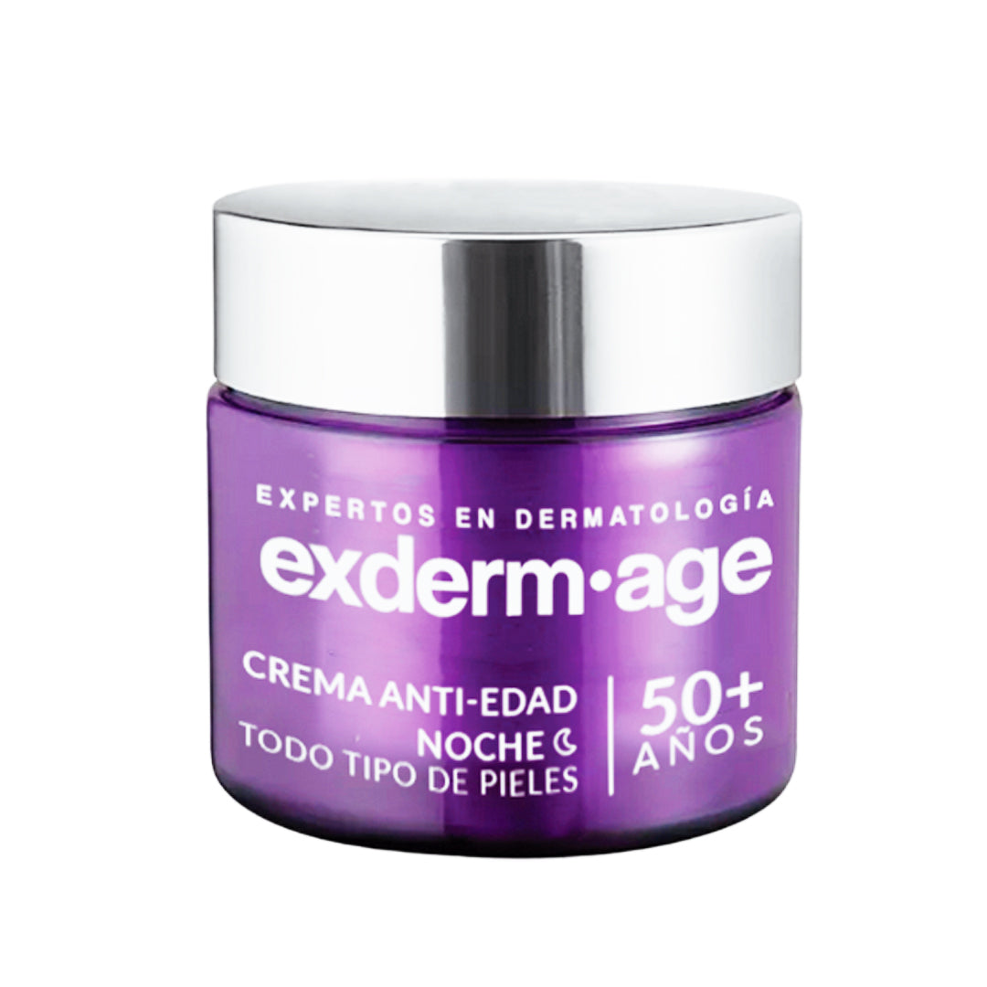 Exderm Age, Crema De Noche 50 Años + 50 Ml