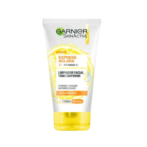 Limpiador Facial Garnier Express Antioleosidad 150 Ml